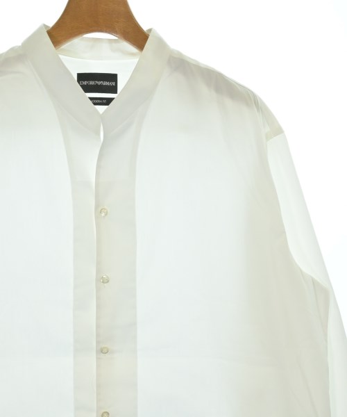 EMPORIO ARMANI（エンポリオアルマーニ）カジュアルシャツ 白 サイズ:43(XXL位) メンズ/2200695740481