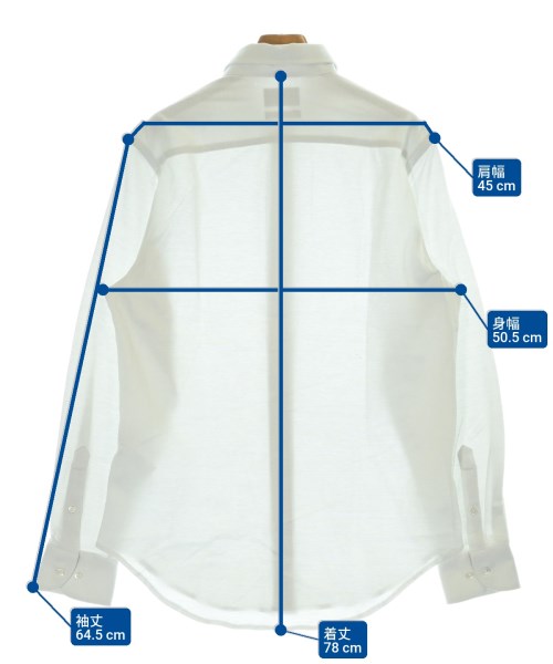 EMPORIO ARMANI（エンポリオアルマーニ）カジュアルシャツ グレー サイズ:40(L位) メンズ/2200695740528