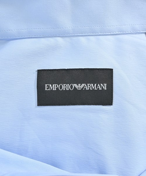 EMPORIO ARMANI（エンポリオアルマーニ）ドレスシャツ 青 サイズ:38(S位) メンズ/2200695740559