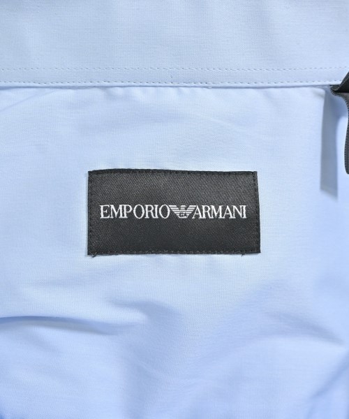 EMPORIO ARMANI（エンポリオアルマーニ）ドレスシャツ 青 サイズ:39(M位) メンズ/2200695740566