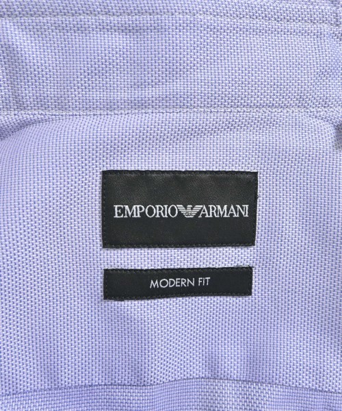 EMPORIO ARMANI（エンポリオアルマーニ）ドレスシャツ 紫 サイズ:38(S位) メンズ/2200695740573