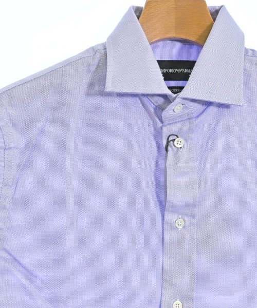 EMPORIO ARMANI（エンポリオアルマーニ）ドレスシャツ 紫 サイズ:38(S位) メンズ/2200695740573
