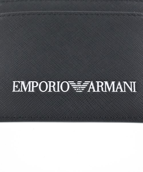EMPORIO ARMANI（エンポリオアルマーニ）カードケース 黒 サイズ:- メンズ/2200695740696