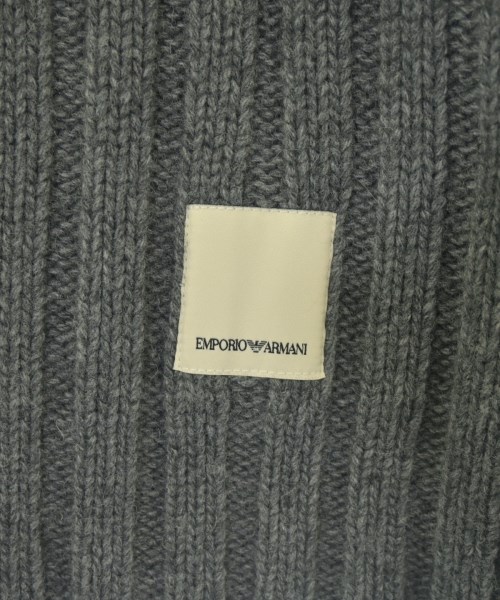 EMPORIO ARMANI（エンポリオアルマーニ）ニット・セーター グレー サイズ:L メンズ/2200690753073