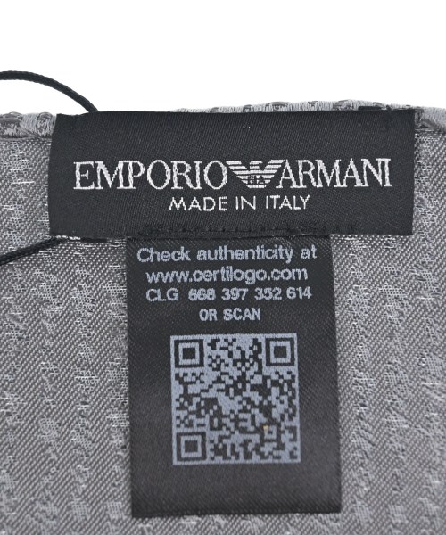 EMPORIO ARMANI（エンポリオアルマーニ）小物類（その他） グレー サイズ:- メンズ/2200690753233