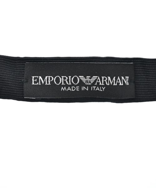EMPORIO ARMANI（エンポリオアルマーニ）ネクタイ 黒 サイズ:- メンズ/2200690753424