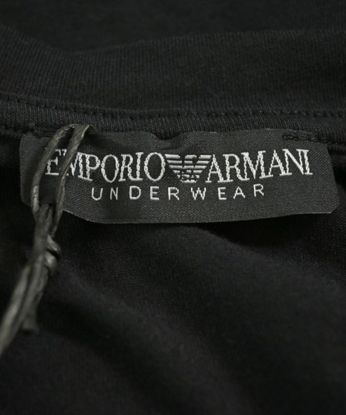 EMPORIO ARMANI（エンポリオアルマーニ）Tシャツ・カットソー 黒 サイズ:L メンズ/2200697642028