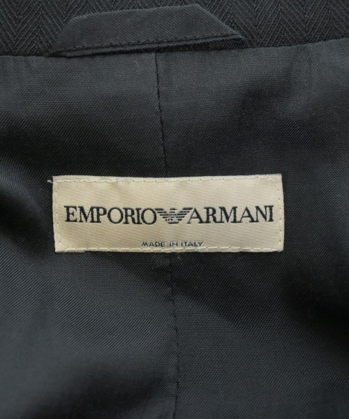 EMPORIO ARMANI（エンポリオアルマーニ）ジャケット 黒 サイズ:38(S位) レディース/2200699243018