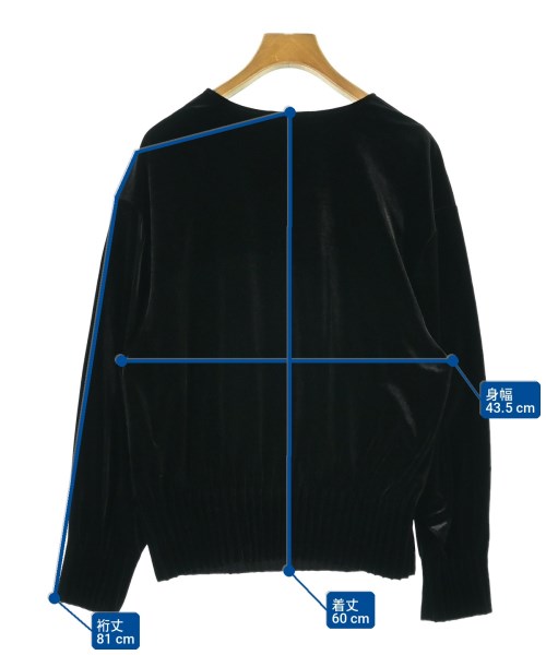 EMPORIO ARMANI（エンポリオアルマーニ）ブラウス 黒 サイズ:XS レディース/2200700290123