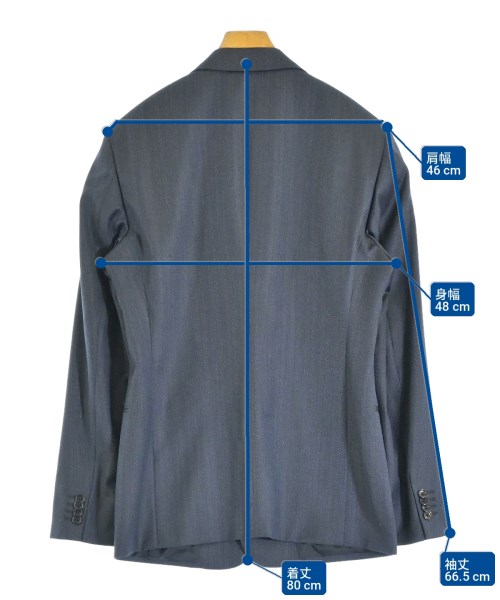 EMPORIO ARMANI（エンポリオアルマーニ）ビジネス 紺 サイズ:50(XL位)/50(XL位) メンズ/2200701156022