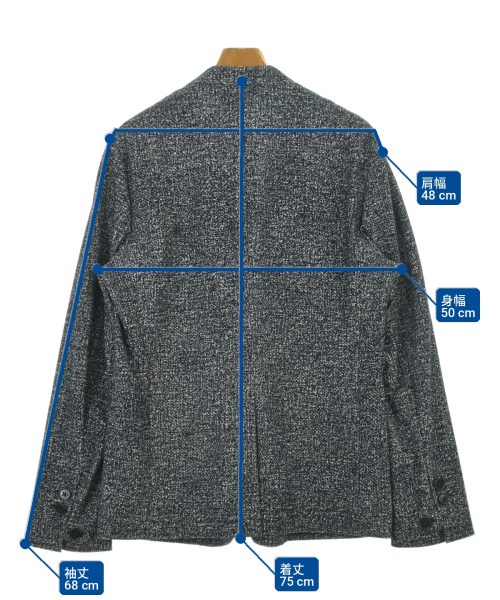 EMPORIO ARMANI（エンポリオアルマーニ）ジャケット 紺 サイズ:50(XL位) メンズ/2200702044021