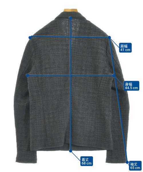 EMPORIO ARMANI（エンポリオアルマーニ）ジャケット グレー サイズ:46(M位) メンズ/2200657709037