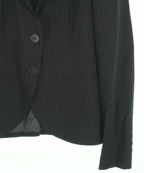 EMPORIO ARMANI（エンポリオアルマーニ）テーラードジャケット 黒 サイズ:38(S位) レディース/2200655601012