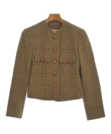 EMPORIO ARMANI（エンポリオアルマーニ）ノーカラージャケット ベージュ サイズ:40(M位) レディース/2200659121035