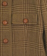 EMPORIO ARMANI（エンポリオアルマーニ）ノーカラージャケット ベージュ サイズ:40(M位) レディース/2200659121035