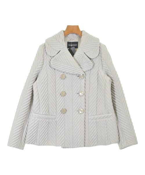 EMPORIO ARMANI(エンポリオアルマーニ)ピーコート グレー サイズ:40(M位)/2200659122018