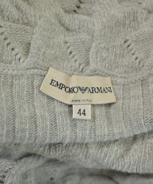 EMPORIO ARMANI（エンポリオアルマーニ）ニット・セーター グレー サイズ:44(L位) レディース/2200659122087