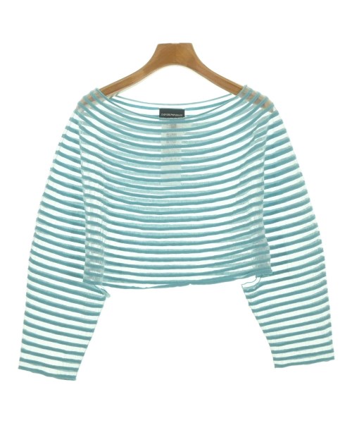 EMPORIO ARMANI(エンポリオアルマーニ)ニット・セーター 青 サイズ:S/2200659122223