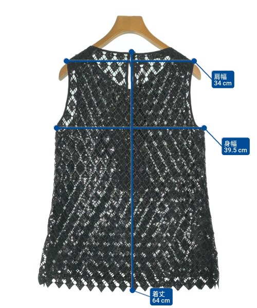 EMPORIO ARMANI（エンポリオアルマーニ）ブラウス 黒 サイズ:40(M位) レディース/2200659122230