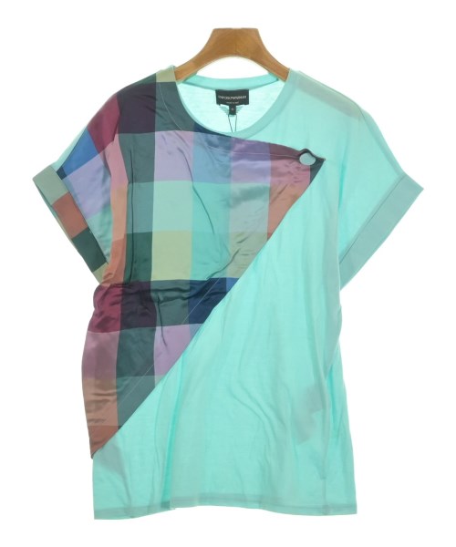 EMPORIO ARMANI(エンポリオアルマーニ)Tシャツ・カットソー 青 サイズ:42(M位)/2200659122322