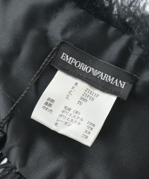 EMPORIO ARMANI（エンポリオアルマーニ）マフラー 黒 サイズ:- レディース/2200659122544