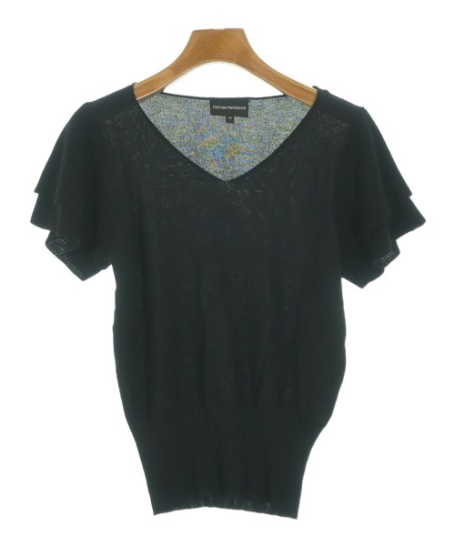 EMPORIO ARMANI(エンポリオアルマーニ)ニット・セーター 黒 サイズ:38(S位)/2200655567257