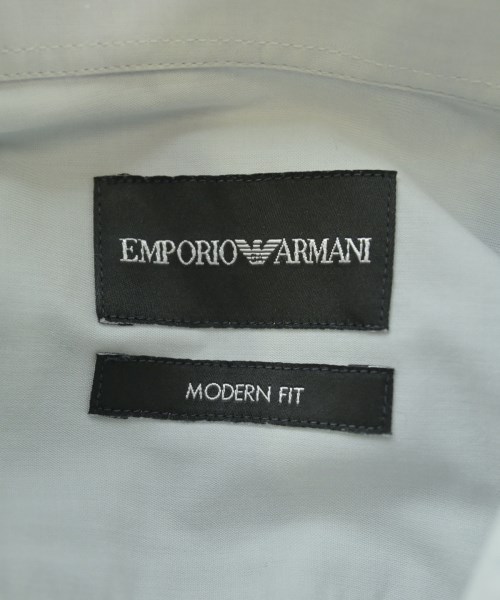 EMPORIO ARMANI（エンポリオアルマーニ）ドレスシャツ 青 サイズ:41(XL位) メンズ/2200655098102