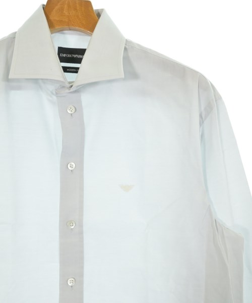 EMPORIO ARMANI（エンポリオアルマーニ）ドレスシャツ 青 サイズ:41(XL位) メンズ/2200655098102