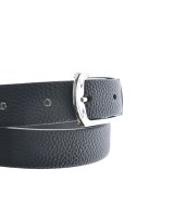 EMPORIO ARMANI（エンポリオアルマーニ）ベルト 紺 サイズ:75 レディース/2200659027061