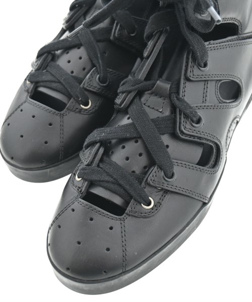 EMPORIO ARMANI（エンポリオアルマーニ）スニーカー 黒 サイズ:EU36(22.5cm位) レディース/2200659027078