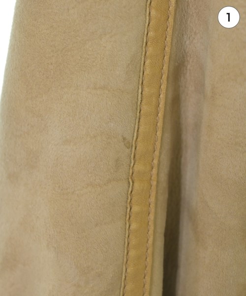 EMPORIO ARMANI（エンポリオアルマーニ）ムートンコート ベージュ サイズ:46(M位) メンズ/2200659856029