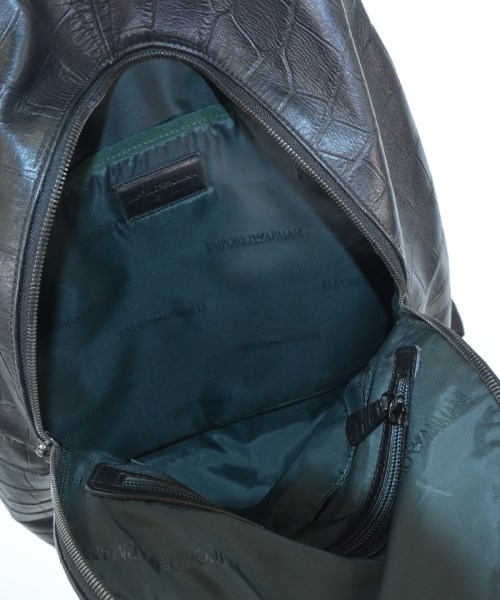 EMPORIO ARMANI（エンポリオアルマーニ）バックパック・リュック 黒 サイズ:- メンズ/2200659884015