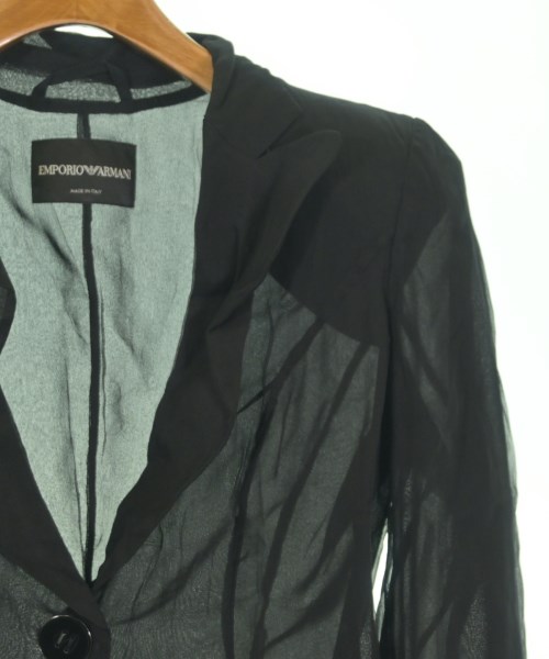 EMPORIO ARMANI（エンポリオアルマーニ）カジュアルジャケット 黒 サイズ:40(M位) レディース/2200653887654