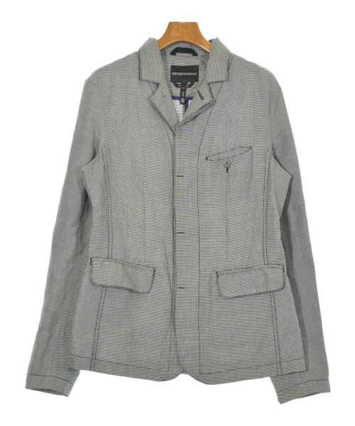 EMPORIO ARMANI(エンポリオアルマーニ)テーラードジャケット 黒 サイズ:M/2200660139036