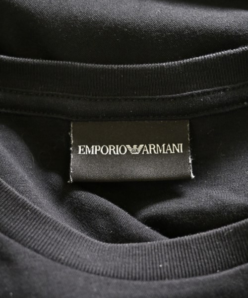 EMPORIO ARMANI（エンポリオアルマーニ）Tシャツ・カットソー 黒 サイズ:M メンズ/2200661196045