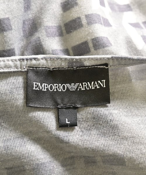 EMPORIO ARMANI（エンポリオアルマーニ）Tシャツ・カットソー グレー サイズ:L メンズ/2200661196069