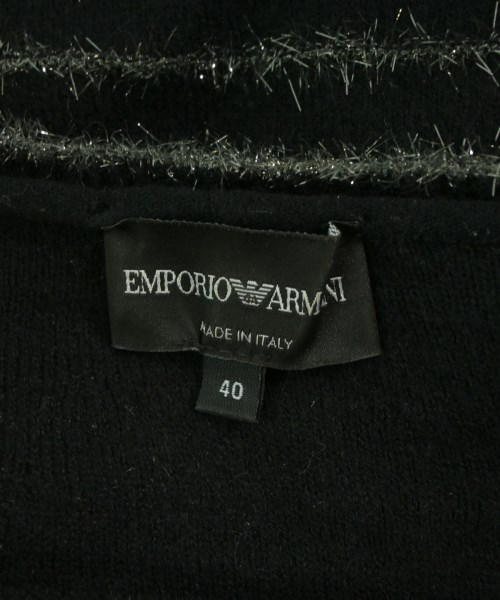 EMPORIO ARMANI（エンポリオアルマーニ）ニット・セーター 黒 サイズ:40(M位) レディース/2200708172179