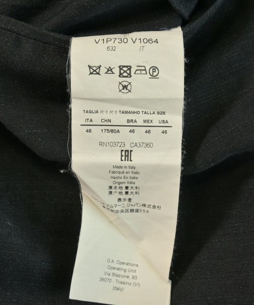 EMPORIO ARMANI（エンポリオアルマーニ）スラックス 黒 サイズ:46(M位) メンズ/2200712722032