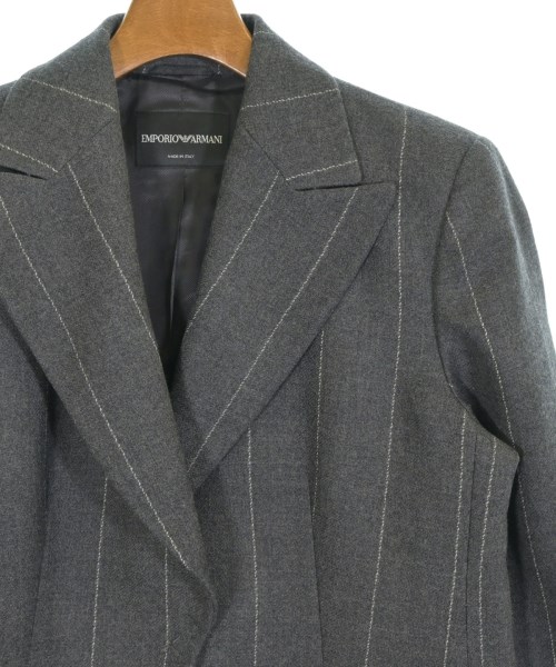 EMPORIO ARMANI（エンポリオアルマーニ）テーラードジャケット グレー サイズ:46(M位) レディース/2200713296136
