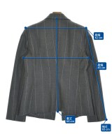 EMPORIO ARMANI（エンポリオアルマーニ）テーラードジャケット グレー サイズ:46(M位) レディース/2200713296136