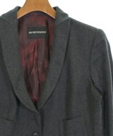 EMPORIO ARMANI（エンポリオアルマーニ）テーラードジャケット グレー サイズ:46(M位) レディース/2200713296143