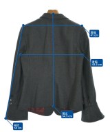 EMPORIO ARMANI（エンポリオアルマーニ）テーラードジャケット グレー サイズ:46(M位) レディース/2200713296143