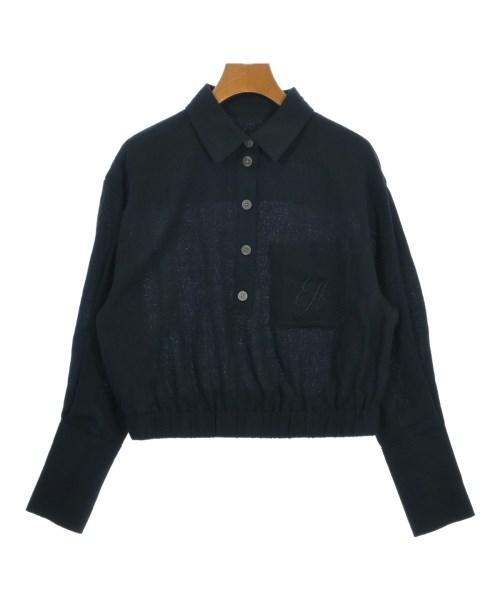 EMPORIO ARMANI（エンポリオアルマーニ）ブラウス 紺 サイズ:38(S位) レディース/2200712822138