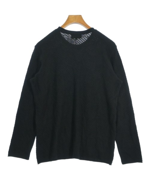 EMPORIO ARMANI（エンポリオアルマーニ）ニット・セーター 黒 サイズ:52(XXL位) メンズ/2200713827088