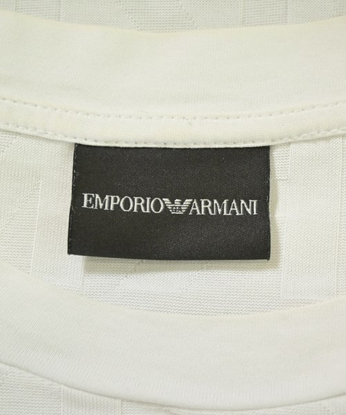 EMPORIO ARMANI（エンポリオアルマーニ）Tシャツ・カットソー 白 サイズ:L メンズ/2200715235249