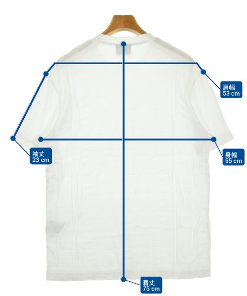 EMPORIO ARMANI（エンポリオアルマーニ）Tシャツ・カットソー 白 サイズ:L メンズ/2200715235249