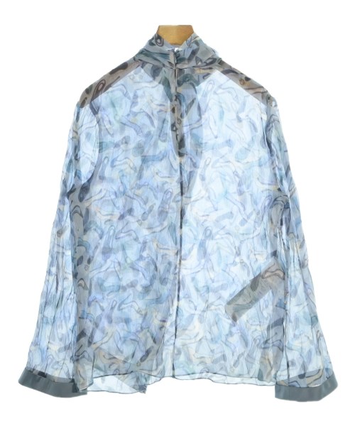 EMPORIO ARMANI（エンポリオアルマーニ）ブラウス 青 サイズ:40(M位) レディース/2200715353103