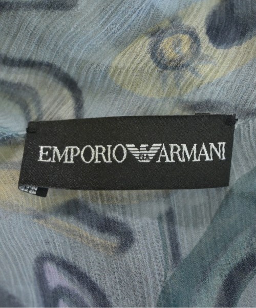 EMPORIO ARMANI（エンポリオアルマーニ）ブラウス 青 サイズ:40(M位) レディース/2200715353103