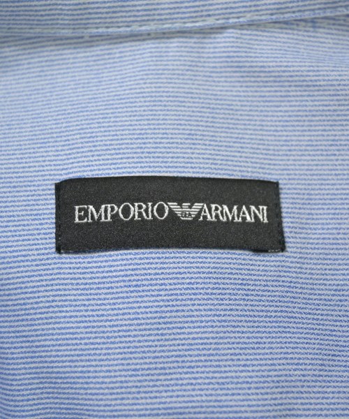 EMPORIO ARMANI（エンポリオアルマーニ）カジュアルシャツ 青 サイズ:38(S位) レディース/2200715272084