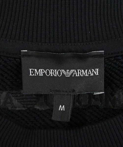 EMPORIO ARMANI（エンポリオアルマーニ）スウェット 黒 サイズ:M メンズ/2200718880019